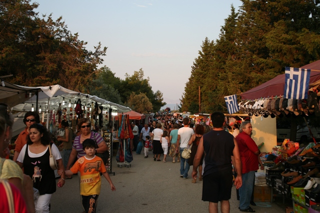 June 30 - Anargyroi festival - Market approach  